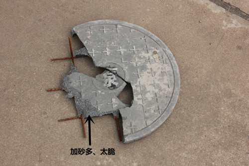 某厂家生产的非标树脂井盖
